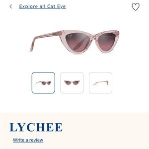 Maui Jim Polarized cat-eye sunglasses